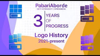 PabariAborde: Logo History (3 Years of Progress) (2021-24) | @pabariancommunity.2026