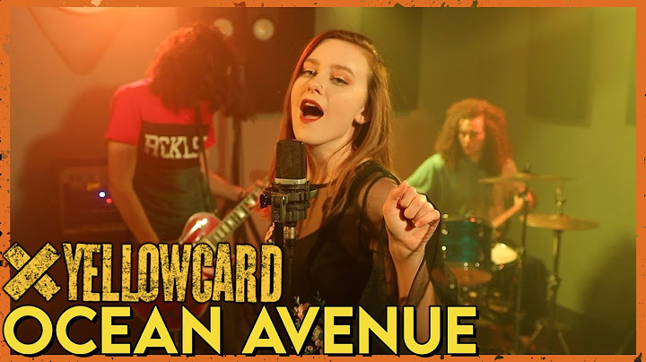 Ocean Avenue Cover version - Cover performance video thumbnail
