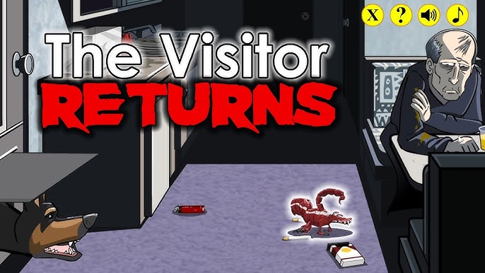 The visitor o jogo da minhoca olha onde ela entrou (android gameplay) 