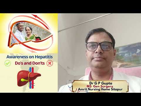Dr GP gupta | Hepatitis Do's & Dont's