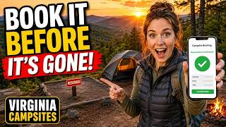 How to reserve a state park campsite online in Virginia