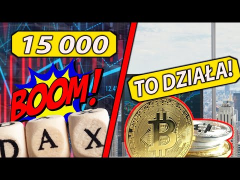 15 000 na niemieckim indeksie DAX! Bitcoin wypełnia formację harmoniczną