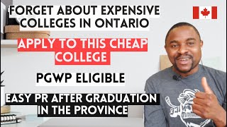 Apply to This CHEAPEST COLLEGE in CANADA for International students | No IELTS, Low GPA Accepted