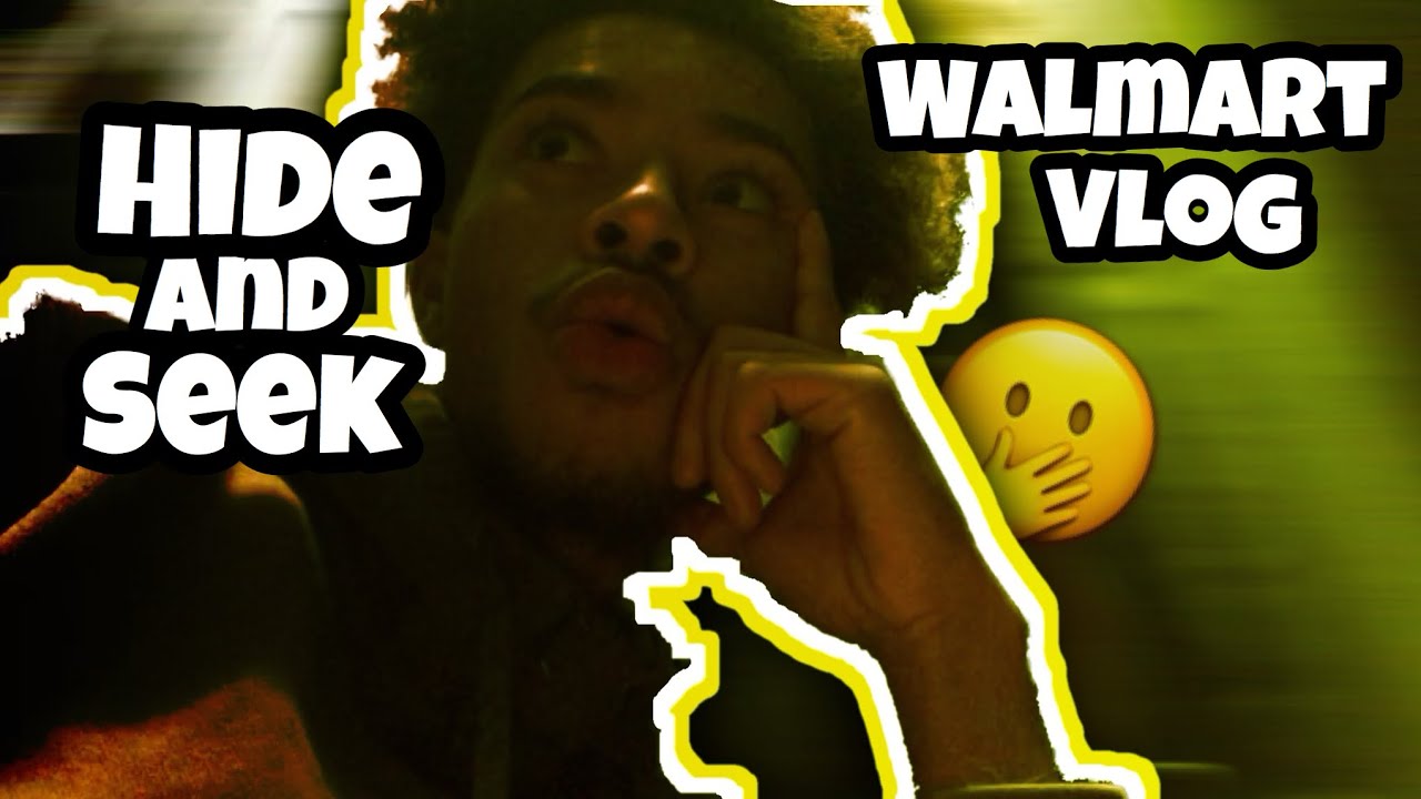 Hide And Seek In Walmart (VLOG) - YouTube