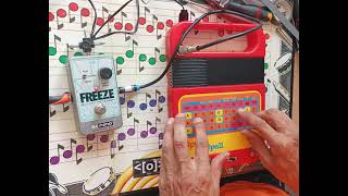 Circuit bent Speak &Spell by Psychiceyeclix #circuitbending #circuitbent #noise  #speakandspeak #ehx
