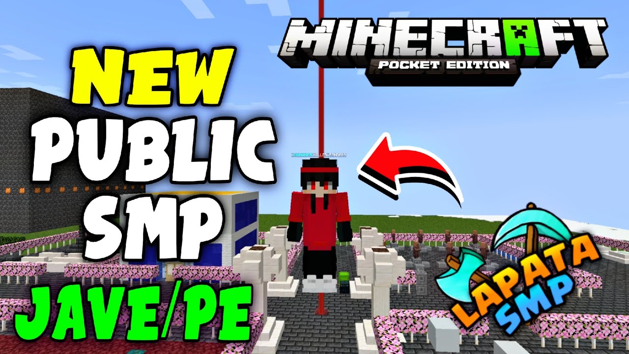 🗣 New Best Public Survival Smp Server For Minecraft 💬 | Java + Pe | 24/ ...