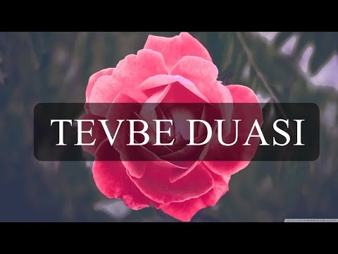 Tevbe, İstiğfar Duası