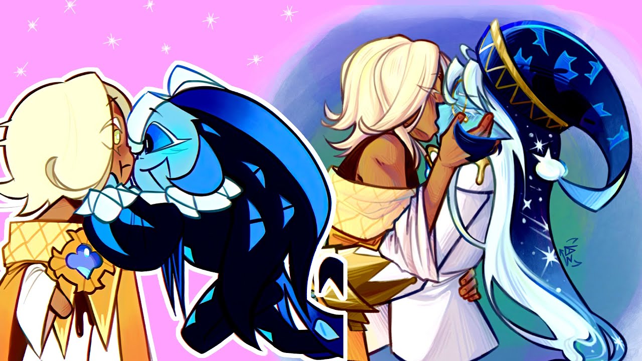 Mischievous Joke 🤭┃Pure Vanilla x Shadow Milk (ShadowVanilla)┃Cookie Run Kingdom Comic Dub