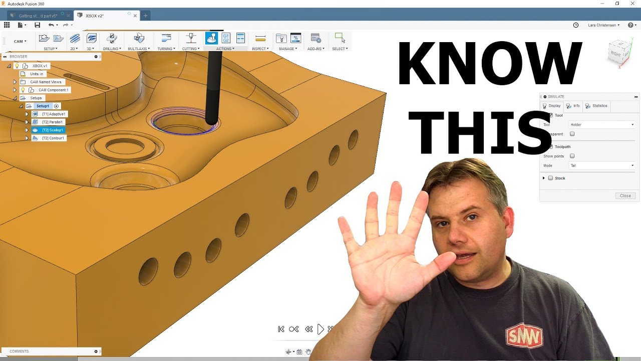5 Things You Need To Know About CAM — Fusion 360 Tutorial — 