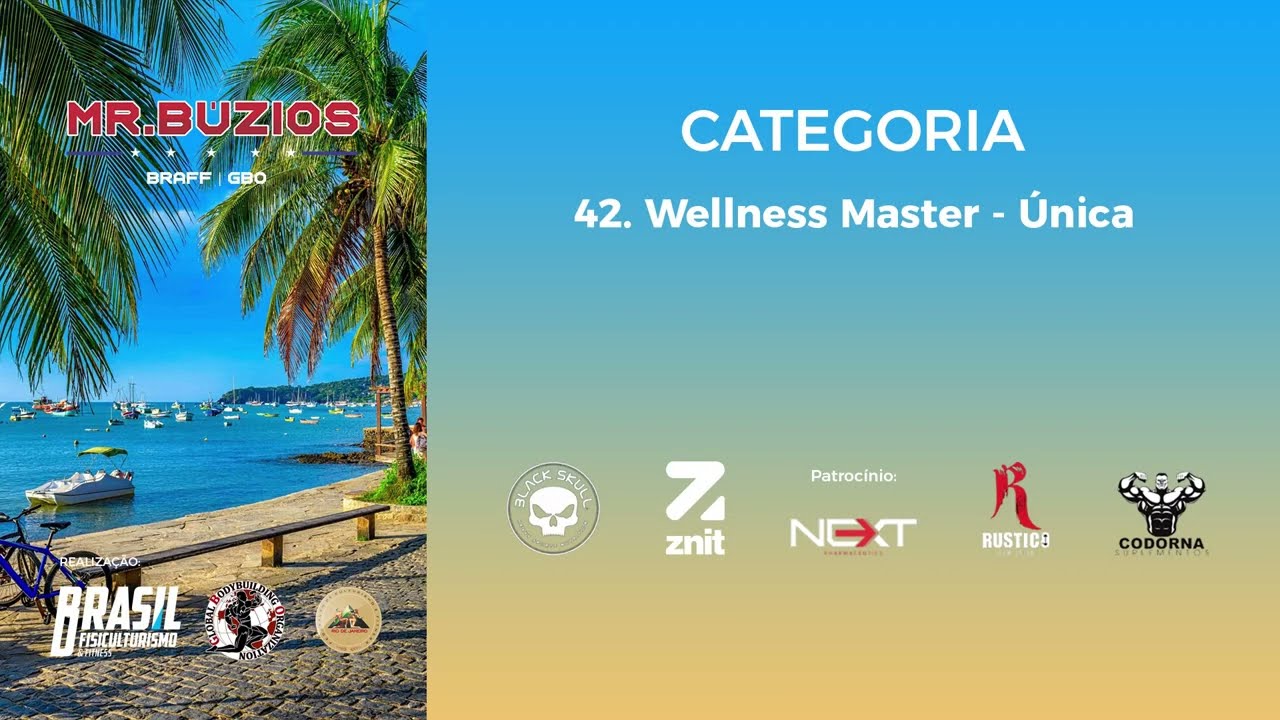 42. Wellness Master - Única - Mr. Búzios 2023