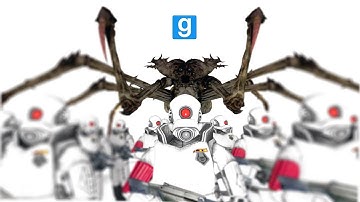 Combine Elite Soldiers (121) vs Spider Queen (4)