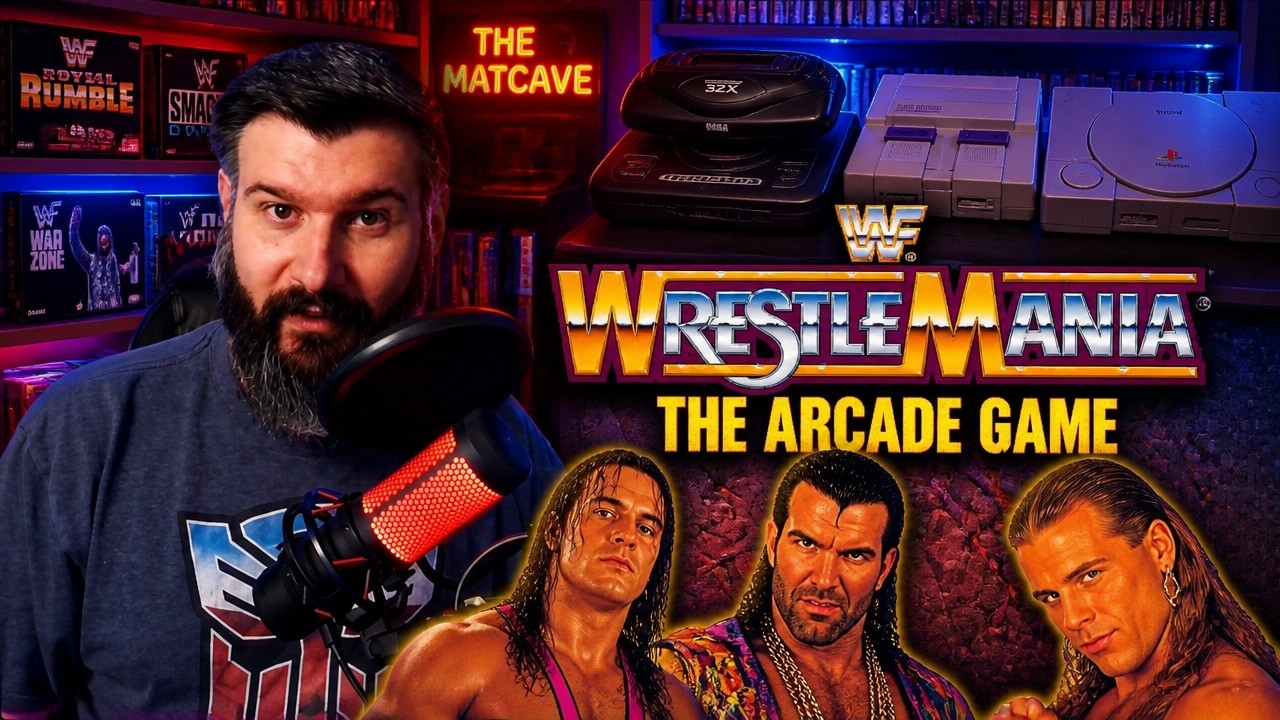 The Weirdest Wrestling Game Ever? WWF WrestleMania Arcade Review