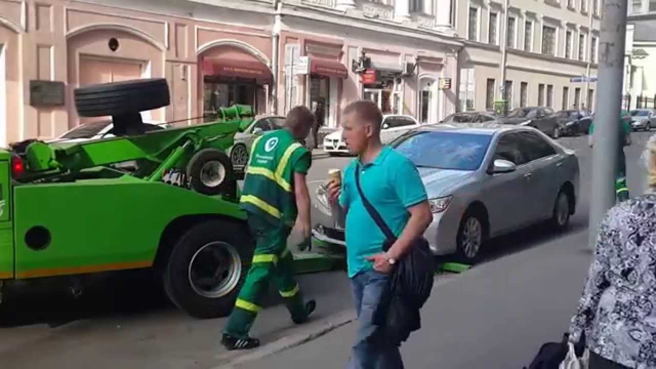 Цодд эвакуировали машину