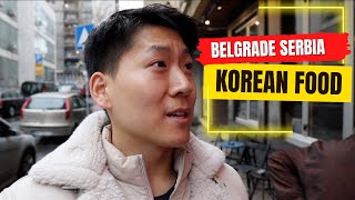 KOREAN RESTAURANT in BELGRADE SERBIA 🇷🇸🇰🇷"Ahmee" Mukbang