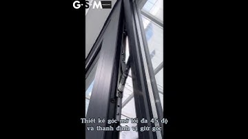 CỬA SỔ MỞ HẤT NHÔM TECHNAL NHẬP KHẨU PHÁP  - GSM WINDOWS