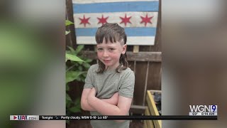 Local 7 year old who competed in National Mullet Championship!