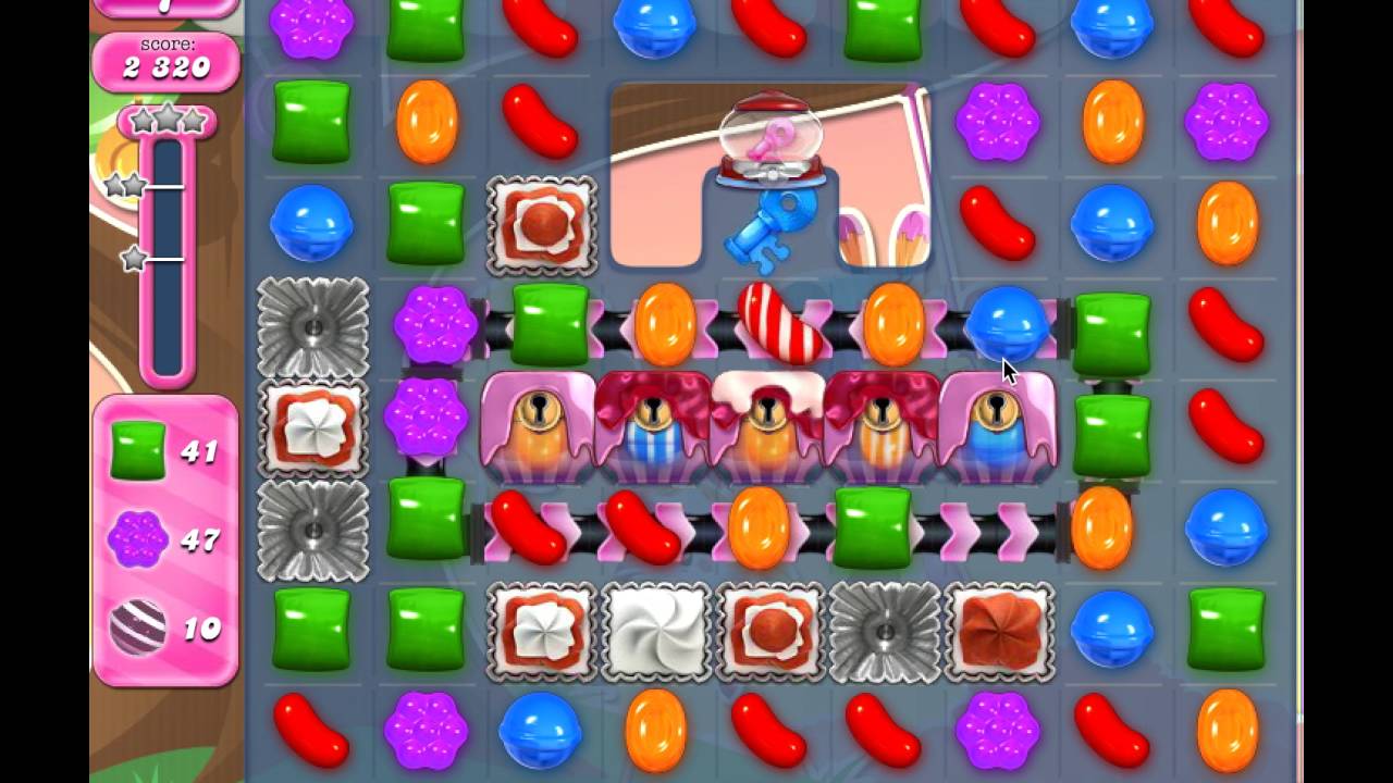 Candy Crush Level 1724 (no boosters)