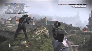 AMAZING COD GHOSTS WALLBANG HITMARKER!