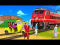 लालची ऑटो वाला ट्रेन बचाव - Auto Rickshaw Wala Train Rescue 3D Animated Hindi Moral Stories MaaMaaTV