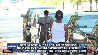 Baltimore Mayor is developing a $2 million plan for squeegee kids