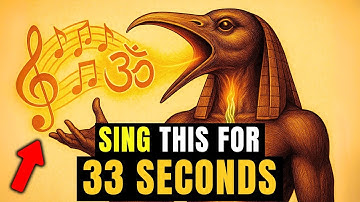 Thoth’s MOST POWERFUL Secret: If You SING This Way, You Will INSTANTLY UNLOCK Your Healing Power