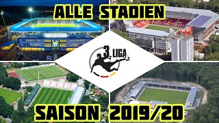 Alle Stadien der 3.Liga 2019/20