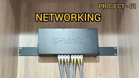 NETWORKING Project - 01 | Basic to Advanced Networking Setup Explained | Full Demo