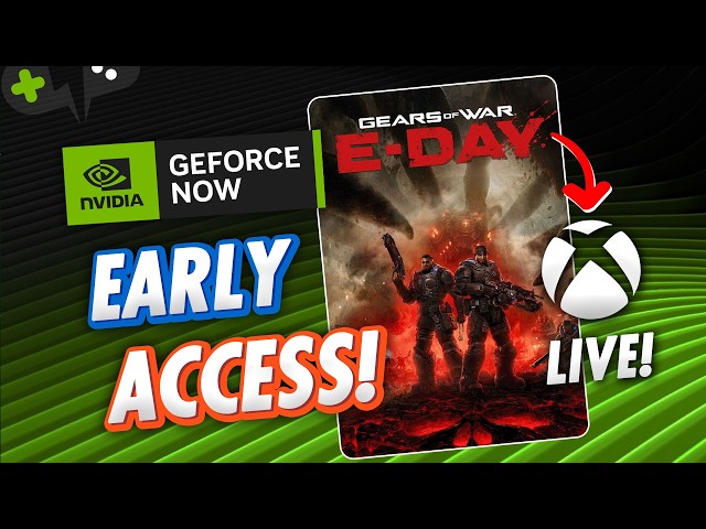 Gears of War: E-Day EARLY ACCESS is LIVE on GeForce NOW