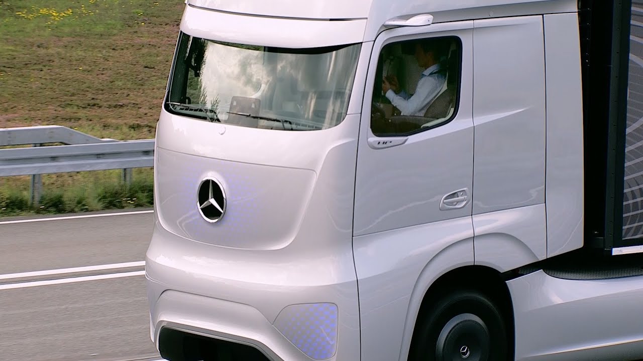 Mercedes Future Truck 2025 Autonomous Driving Demonstration YouTube