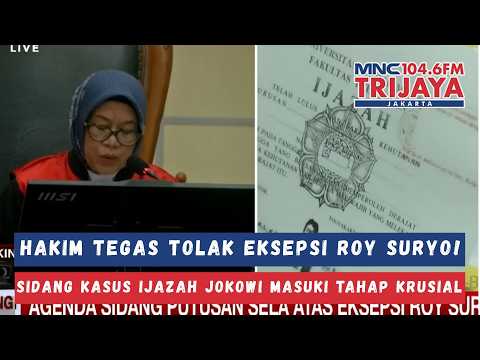 Roy Suryo's Appeal Rejected! Alleged Defamation Case Regarding Jokowi's Diploma Enters Evidentiar...