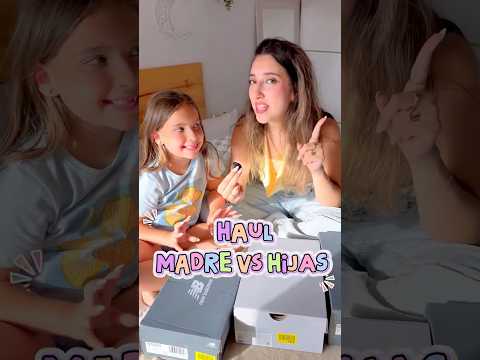 😱 HAUL MADRE vs HIJAS ¿QUIÉN GANA ? 😜 #viralvideo