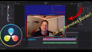 Create Animated Custom Border In Davinci Resolve!