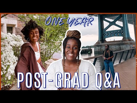 1 YEAR POST-GRAD Q&A + LIFE UPDATE: work life, living alone, love life, Philly, adulting etc...