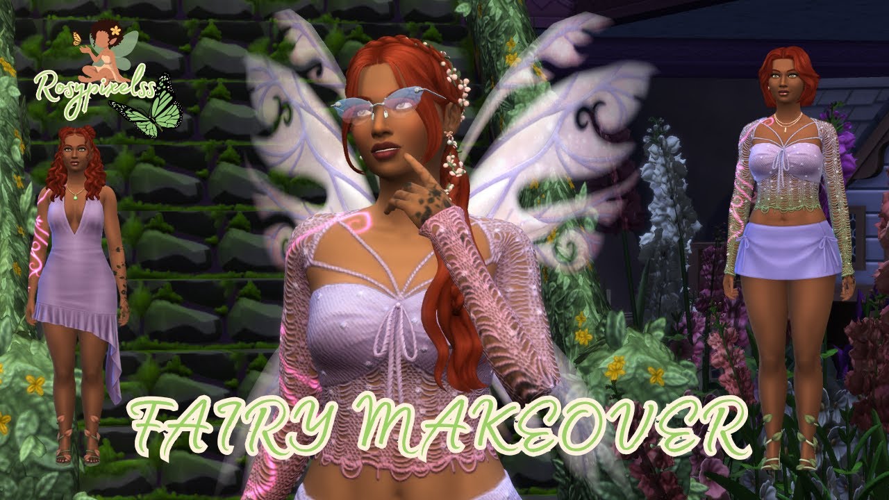 Dahlia Fairy Makeover 🌿 | A Soft, Mystical Plant-Lover| Cas Diary