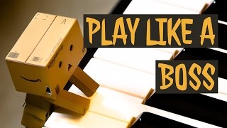 Miniatura de vídeo de "How To Play By The Limpid Stream On Piano By Burgmuller"