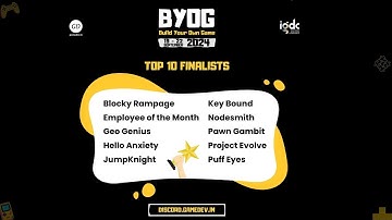 BYOG 2024: Top 10 Finalists