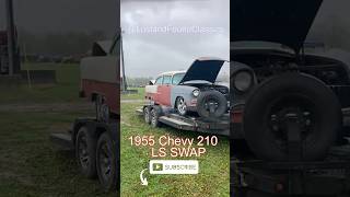 Famous 1955 Chevy Bel Air 210 LS SWAP at the Swap Meet #shorts Profile