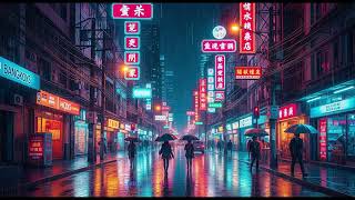 Relaxing Bangkok Night Rain &amp; City Ambiance 🌃🌧 | Chill City Sounds by SONG I-TIM Channel
