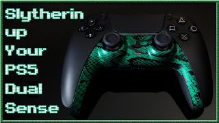 Custom Ps5 Controller Face Plate. Snake Skin Dual Sense.