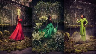 Harpers Bazaar Mexico Terrarium Fashion Editorial behind the scenes with Lindsay Adler