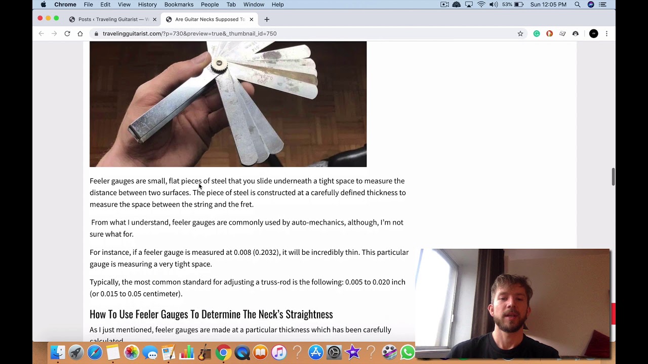 Are Guitar Necks Supposed To Be Straight? YouTube