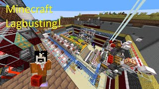 Celebrity Minecraft lagbusting (2/2)! How to avoid and reduce lag in your Minecraft world.  Java 1.21.4 Wealth