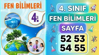 4. Sınıf Fen Bilimleri Ders Kitabı Sayfa 52 53 54 55 Cevapları / 4. Sınıf Fen Bilimleri 2027 .