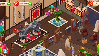 Family Hotel: Renovation & love story match-3 game | Chapters 93-97 Gameplay Walkthrough (MOD) screenshot 5