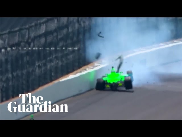 Danica Patrick's career ends with heavy crash at the Indy 500 class=