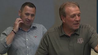 Longhorns' Sarkisian, Aggies' Fisher attend annual THSCA convention in San Antonio