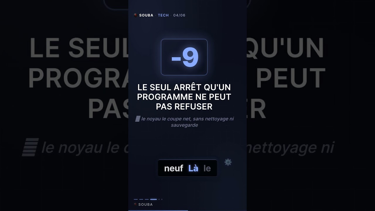 Ctrl+C n'arrête pas vraiment un programme