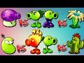 Plants vs Zombies 2 Gameplay Multi Hit vs Peashooters Mod Team vs Team Plants in PvZ 2