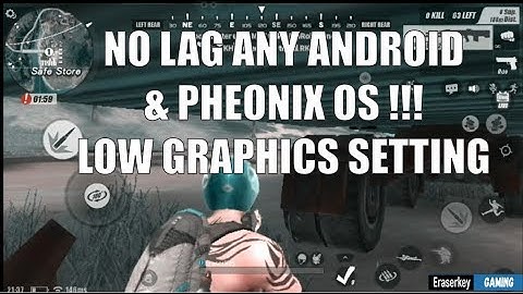 NO LAG ANY ANDROID & PHEONIX OS LOW GRAPHICS (Rules Of Survival Tagalog))