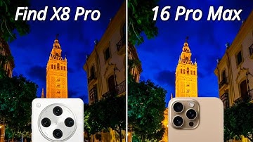 Oppo Find X8 Pro vs iPhone 16 Pro Max Camera Test